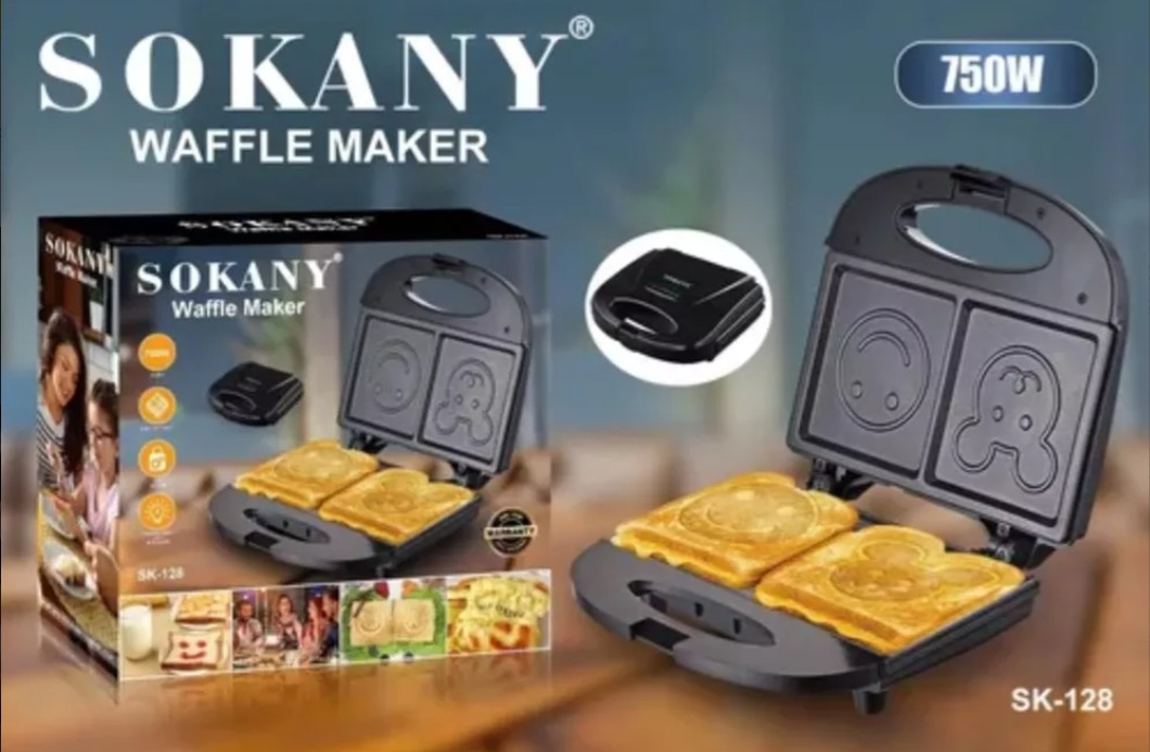 Sandwichera Con Figuras Sokany